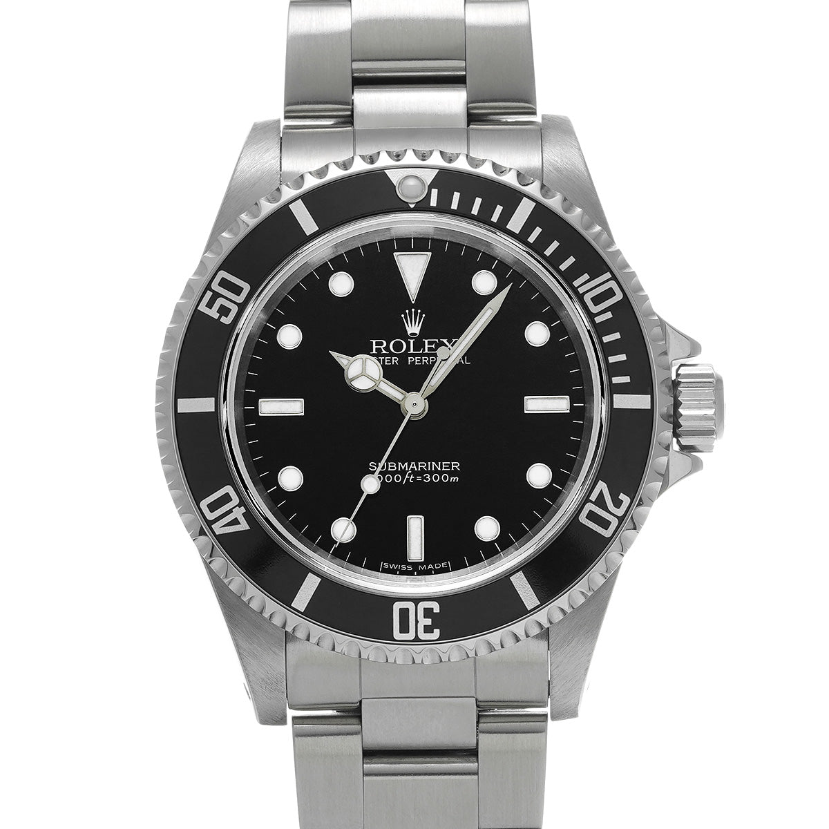 Submariner 14060M D (manufactured circa 2005) Black ROLEX Men's [Pre-Owned].