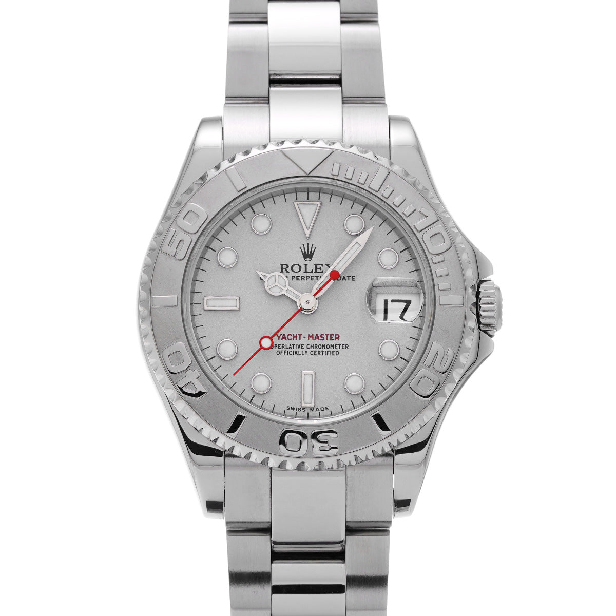 Yacht-Master Boys 168622 Y (manufactured circa 2002) Gray ROLEX Unisex [Pre-Owned].