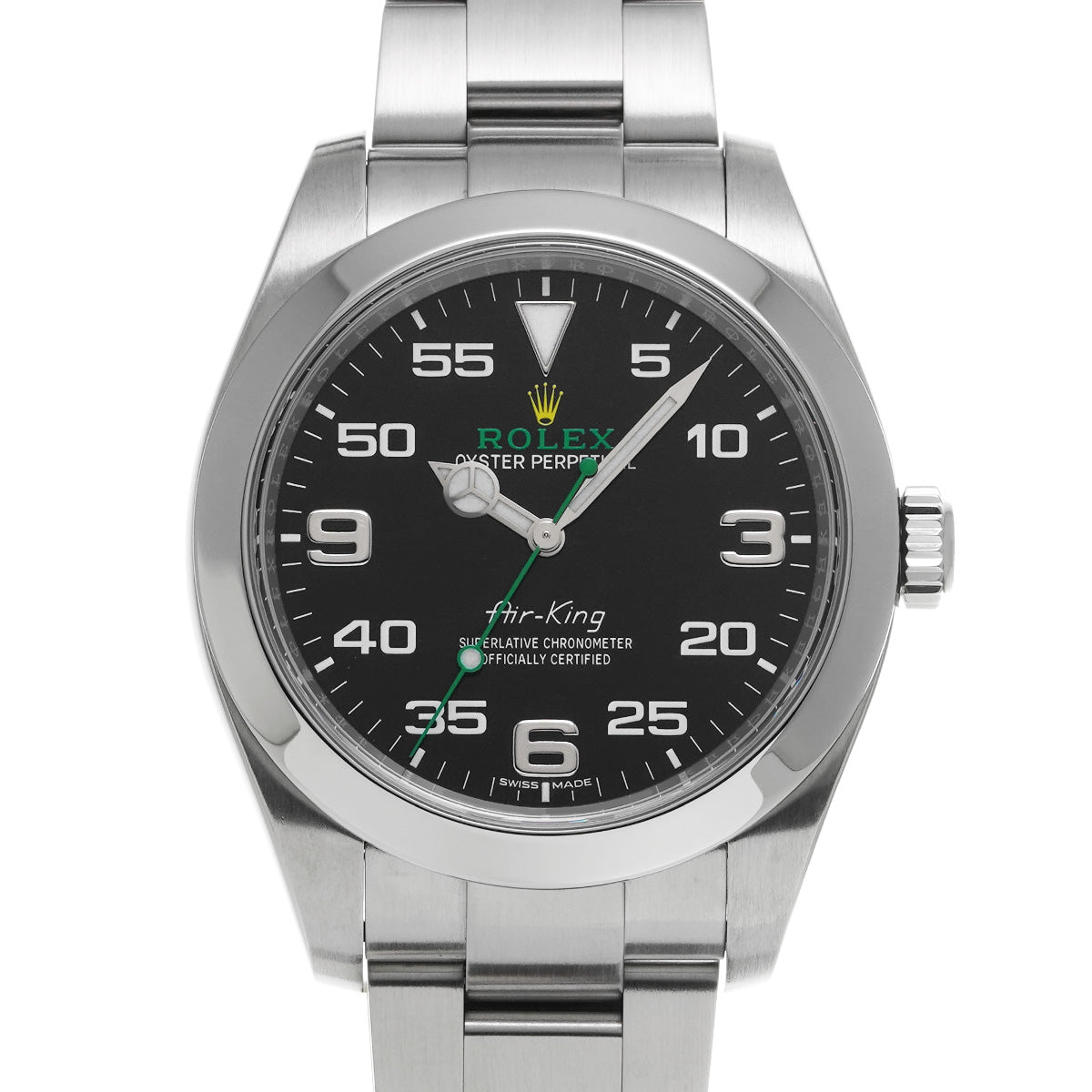 Air-King 116900 Black ROLEX Men's [Pre-Owned].
