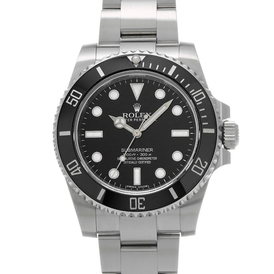 Submariner 114060 Random Serial Black ROLEX Men's [Pre-Owned].