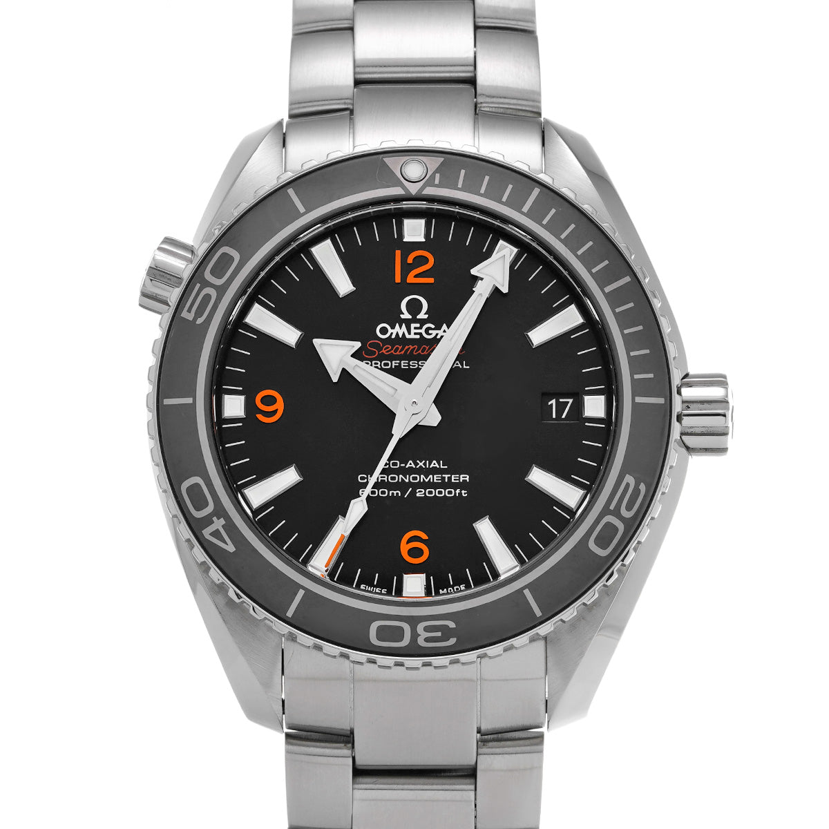 Seamaster Planet Ocean 600 Co-Axial 232.30.42.21.01.003 Black OMEGA Men's [Pre-Owned].