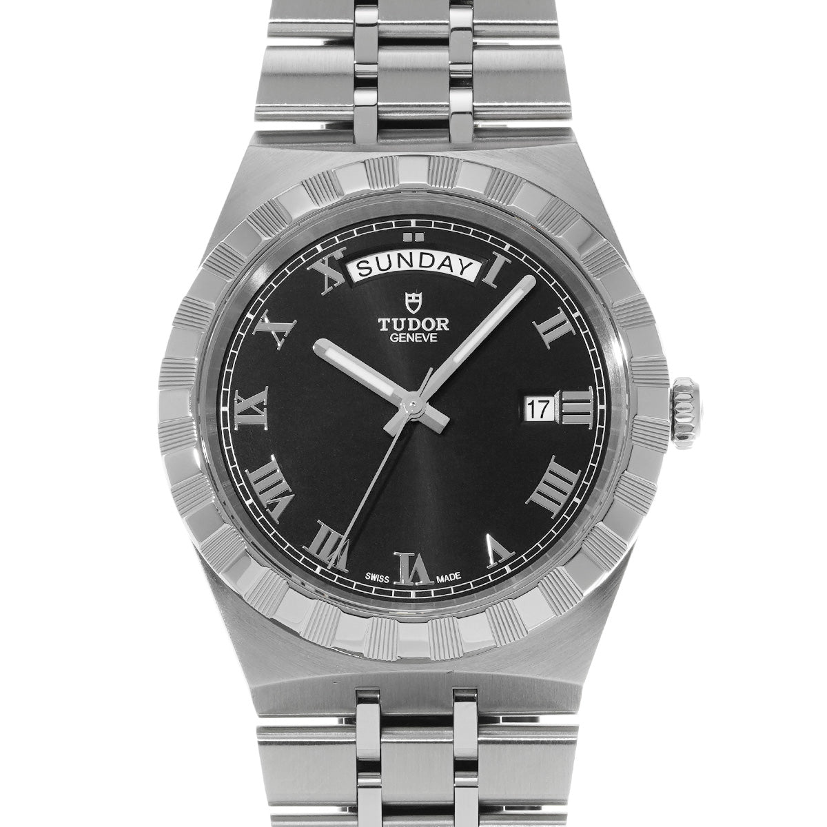 Royal 28600 Black TUDOR Men's [Pre-owned].