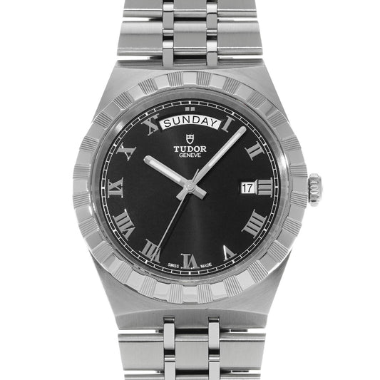 Royal 28600 Black TUDOR Men's [Pre-owned].