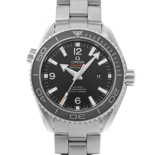 Seamaster Planet Ocean 600 Co-Axial 232.30.38.20.01.001 Black OMEGA Unisex [Pre-owned]