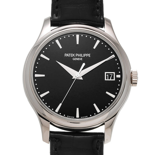 Calatrava 5227G-010 Black Laquer PATEK PHILIPPE Men's [Pre-Owned].
