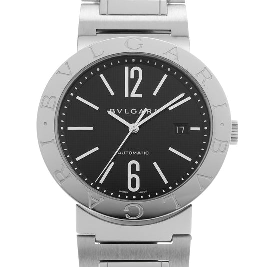 Bulgari Bulgari BB42BSSD AUTO Black BVLGARI Men's [Pre-Owned].