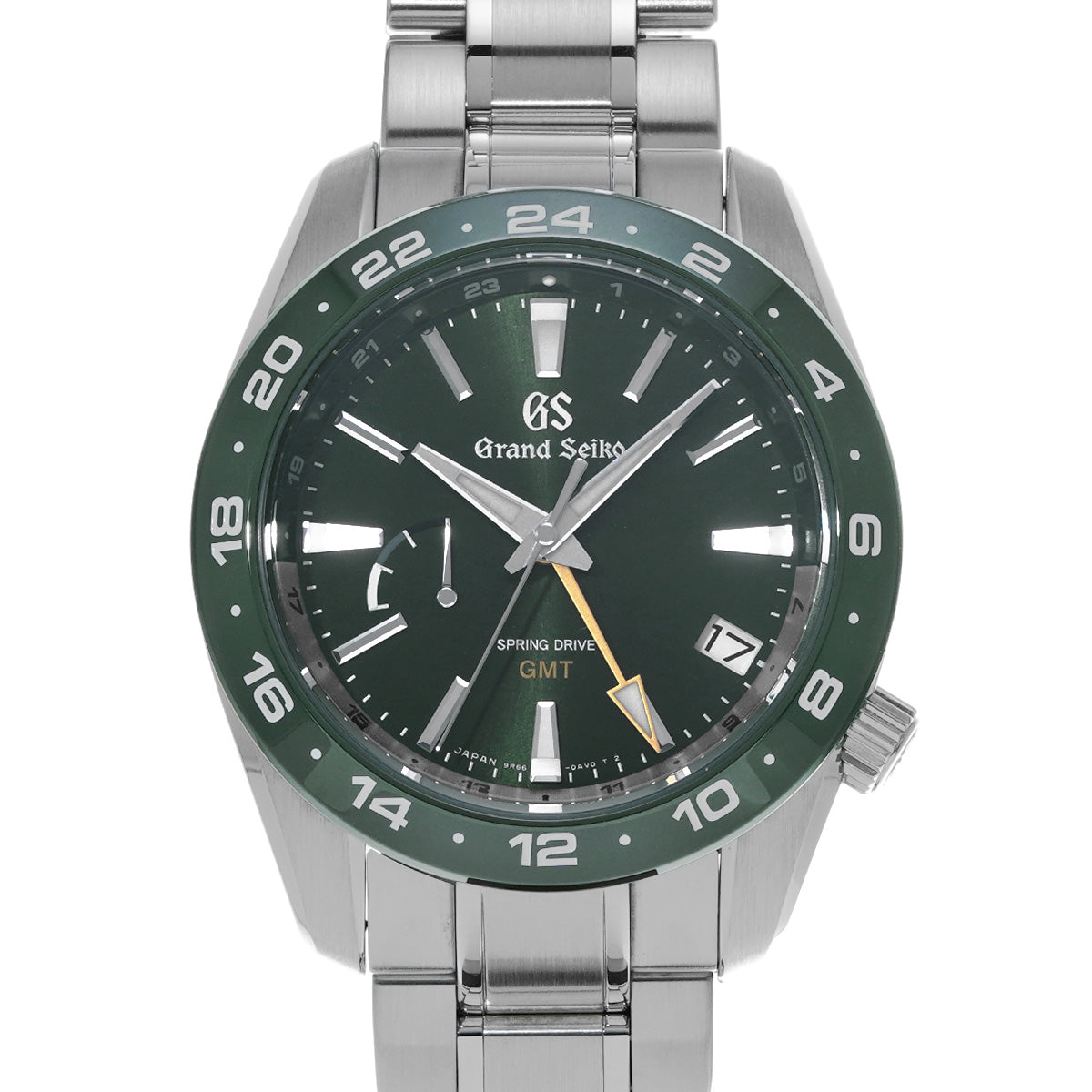 Sport Collection Spring Drive GMT SBGE257 Green Grand Seiko Men's [Pre-Owned].