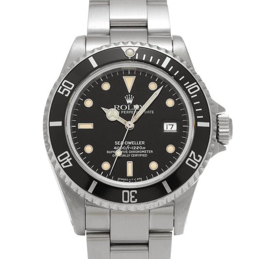Sea-Dweller 16600 N (manufactured circa 1992) Black ROLEX Men's [Pre-Owned].