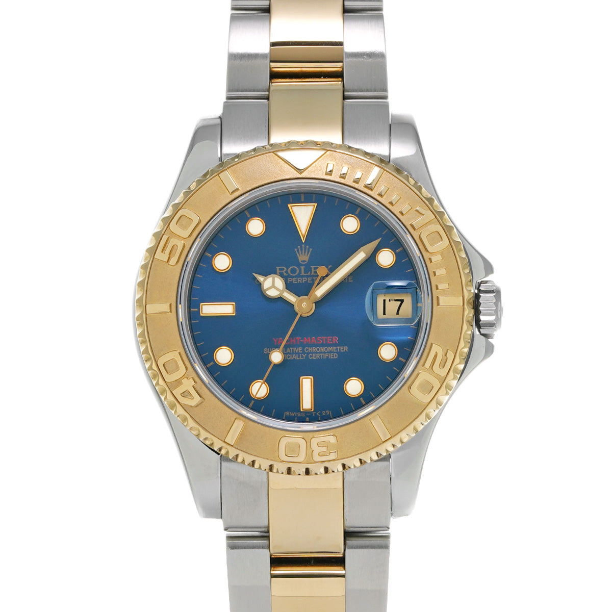 Yacht-Master Boys 68623 T (manufactured circa 1996) Blue ROLEX Unisex [Pre-Owned].