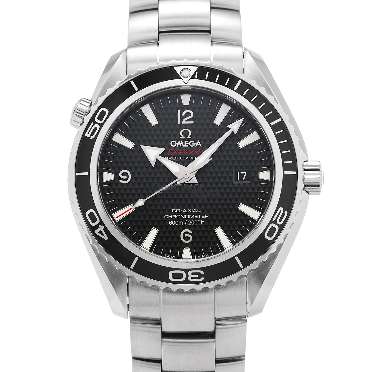 Seamaster Planet Ocean 600 Co-Axial 007 222.30.46.20.01.001 Black OMEGA Men's [Pre-Owned].