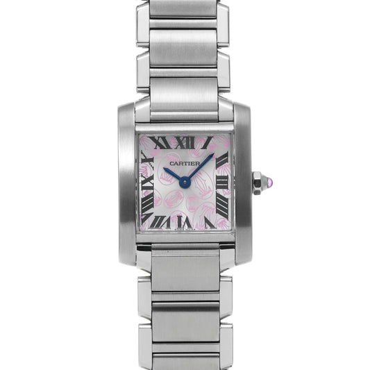 Tank Francaise SM W51031Q3 Silver CARTIER Ladies [Pre-owned]