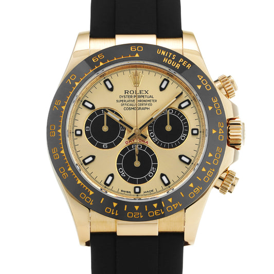 Cosmograph Daytona 116518LN Random Serial Champagne/Black ROLEX Men's [Pre-Owned].