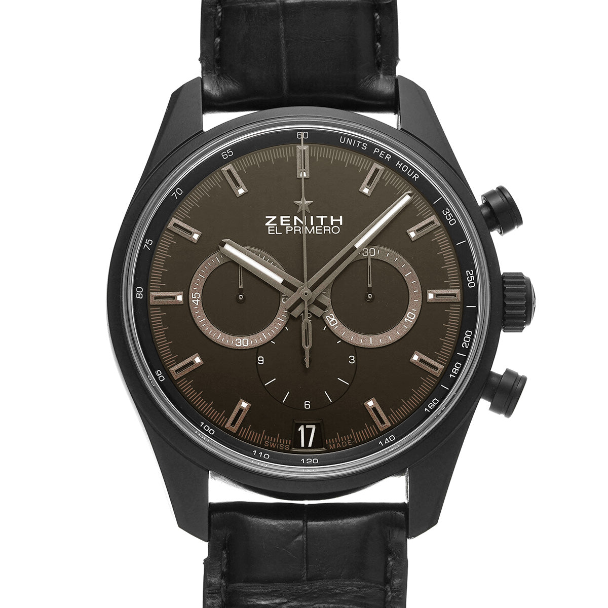 Chronomaster El Primero Range Rover Velar 24.2042.400/27.R799 Gray/Copper ZENITH Men's [pre-owned]