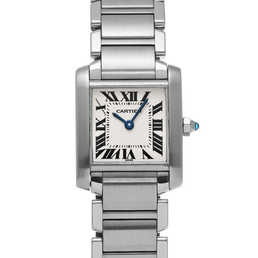 Tank Francaise SM W51008Q3 Silver CARTIER Ladies [Pre-owned]