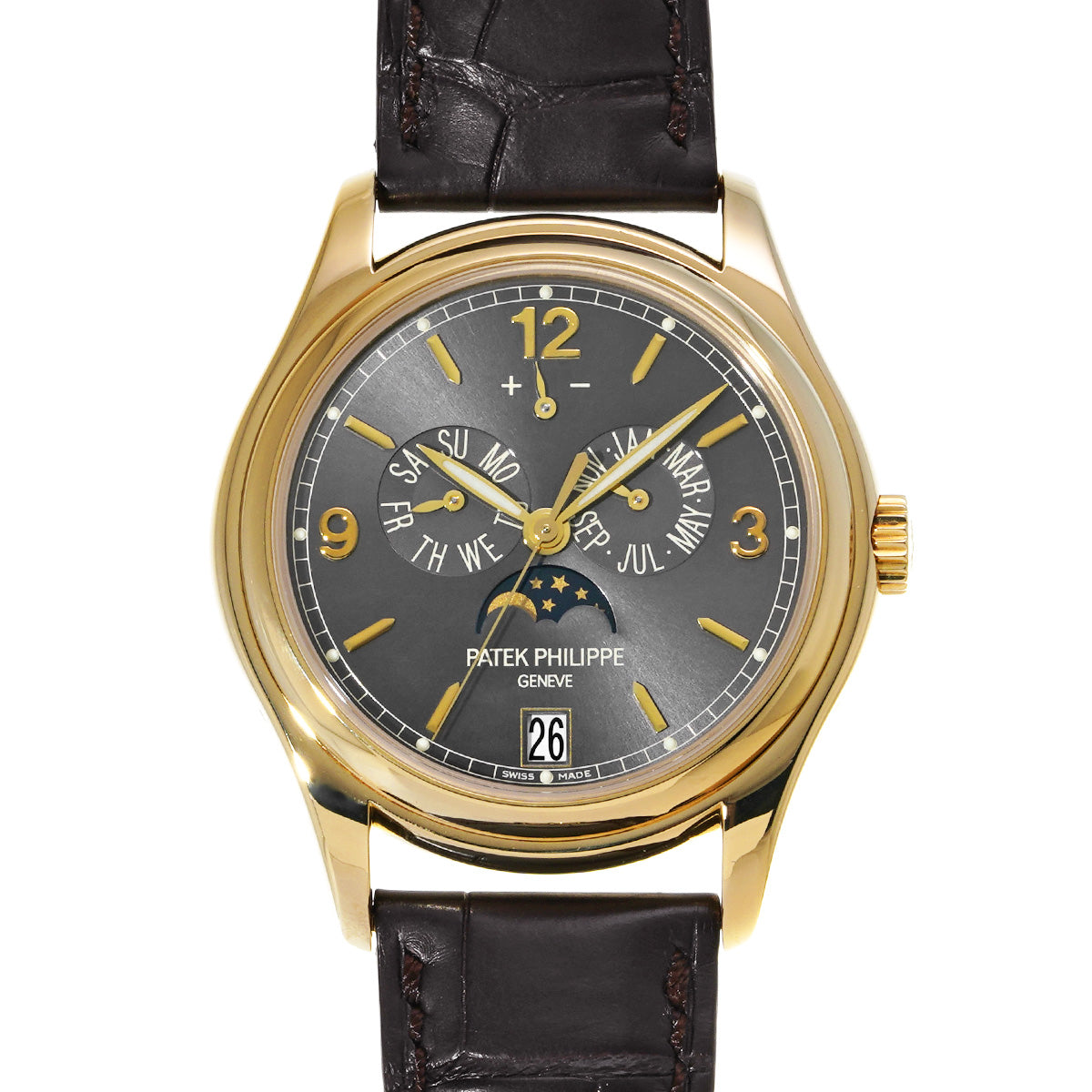 Annual Calendar 5146J-010 Gray PATEK PHILIPPE Men's [Pre-Owned].