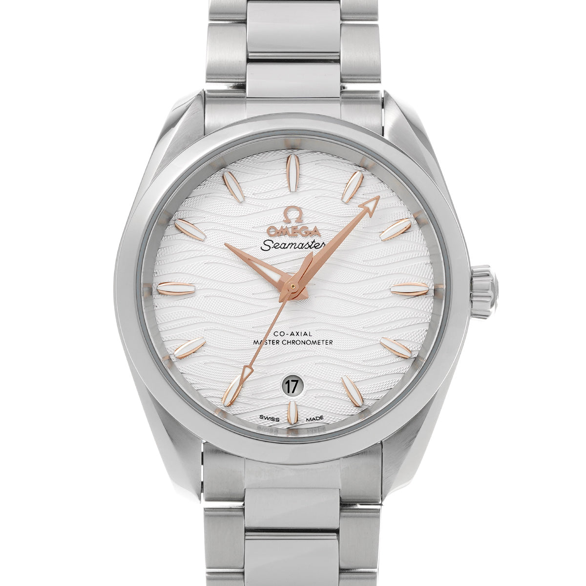 Seamaster Aqua Terra Co-Axial Master Chronometer 220.10.38.20.02.002 Opaline Silver OMEGA Unisex [Pre-owned]