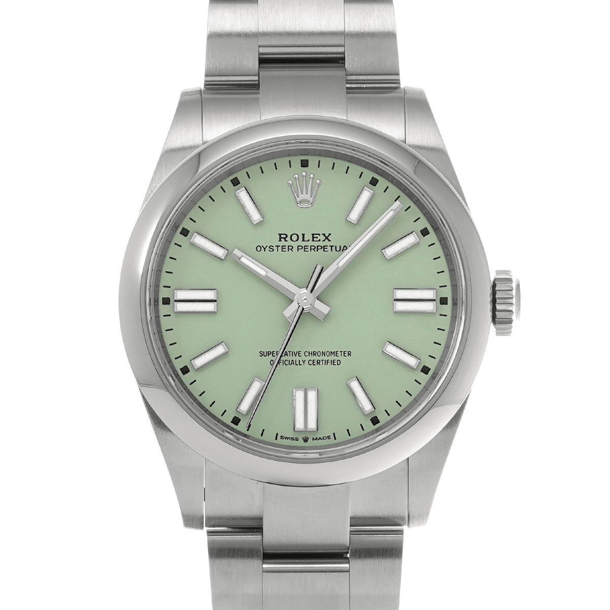 134300 Oyster Perpetual 41 Random Serial Pistachio ROLEX Men's [New]
