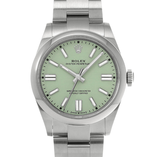 134300 Oyster Perpetual 41 Random Serial Pistachio ROLEX Men's [New]