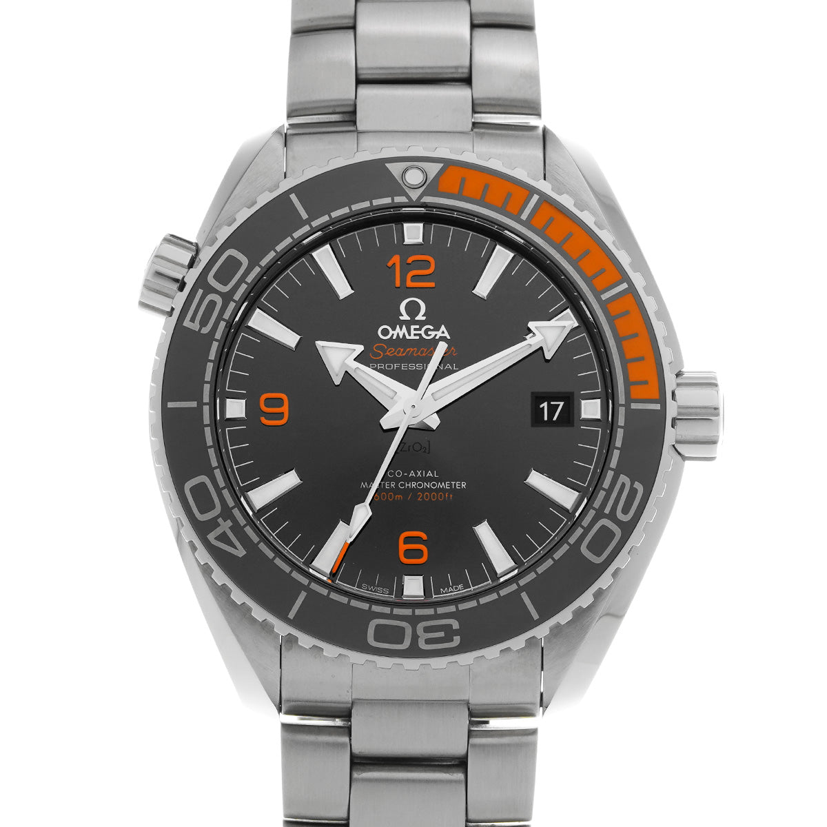 Seamaster Planet Ocean 600 Co-Axial Master Chronometer 215.30.44.21.01.002 Black OMEGA Men's [pre-owned]