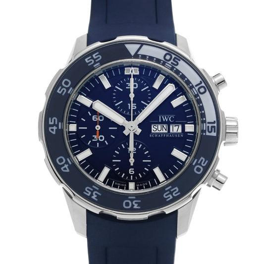 Aquatimer Chronograph IW376711 Blue IWC Men's [Pre-Owned]