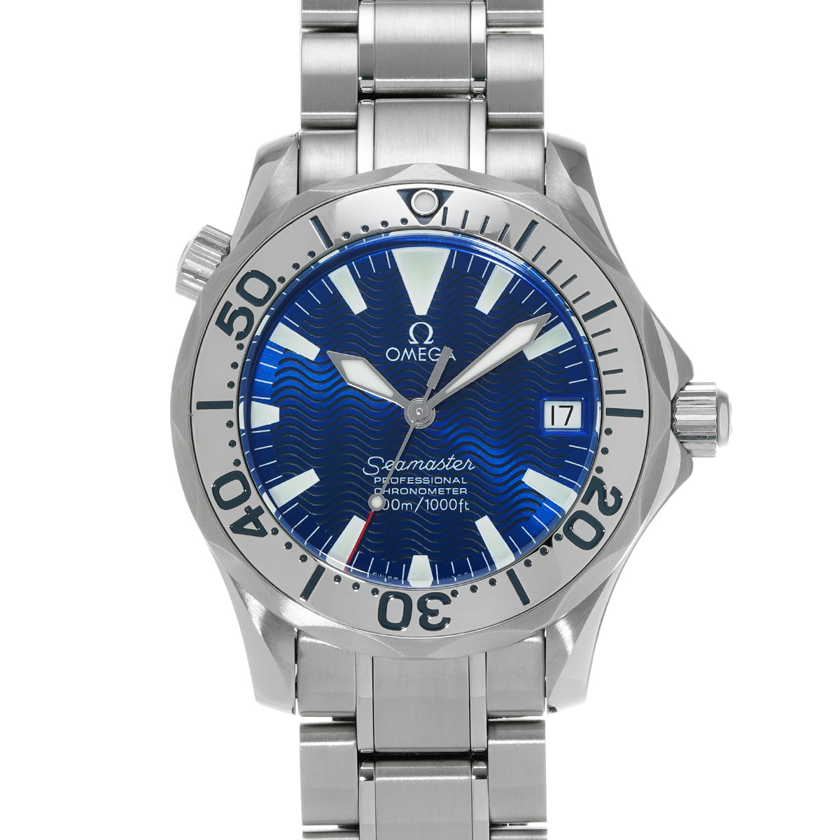 Seamaster Professional 300 2253.80 Blue OMEGA Men's [Pre-Owned].