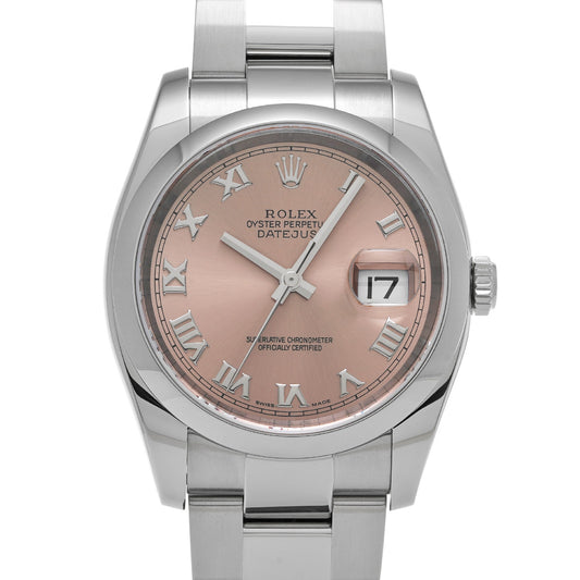 DATE JUST 116200 D (manufactured circa 2006) Pink ROLEX Men's [Pre-Owned].