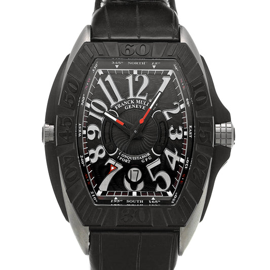 Conquistador Grand Prix 8900SCDTGPG Black FRANCK MULLER Men's [Pre-owned].