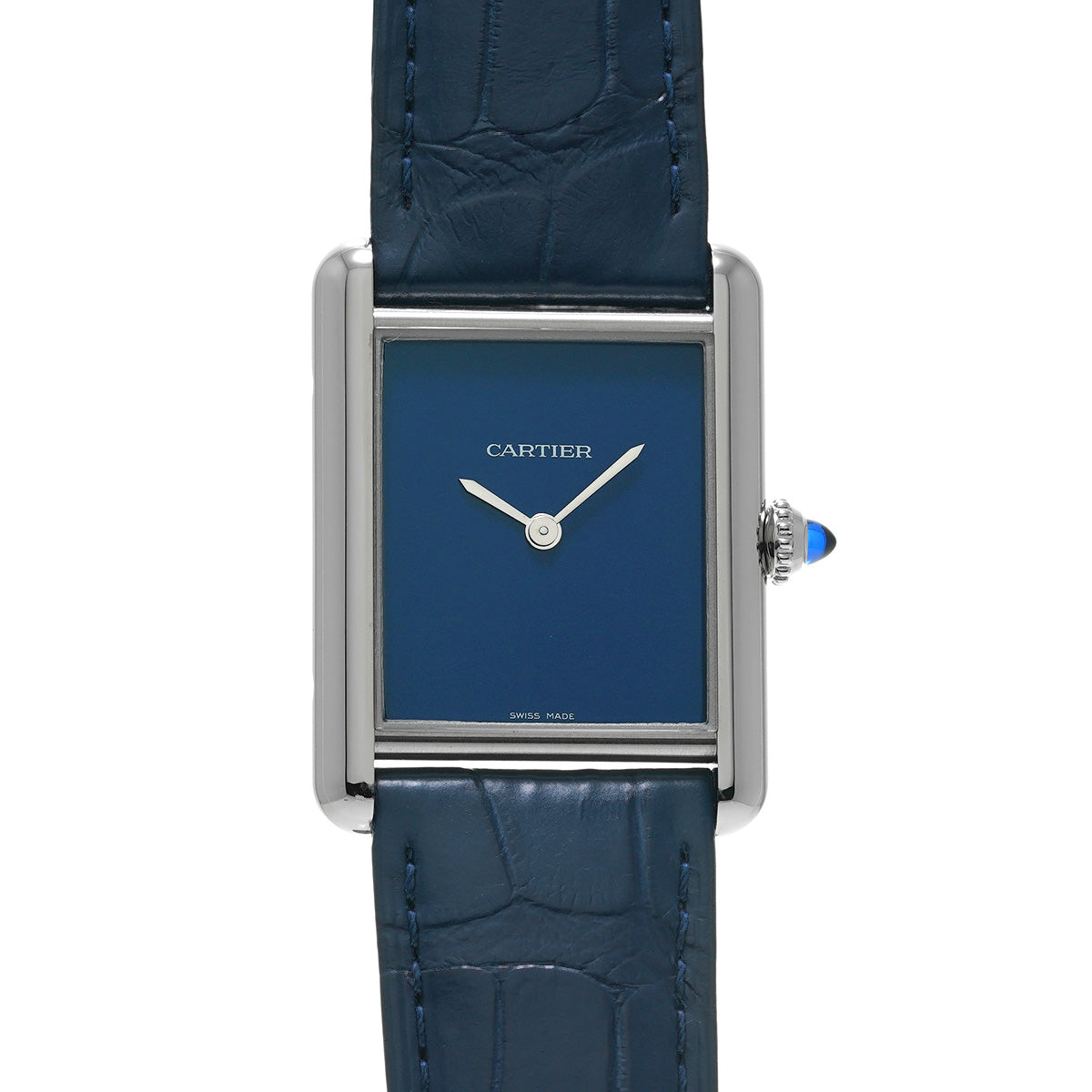 Tank Must LM WSTA0055 Blue Lacquer CARTIER Men's [Pre-Owned].