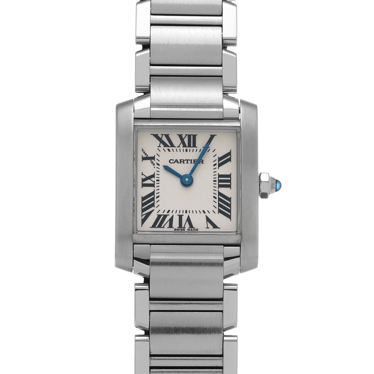 Tank Francaise SM W51008Q3 Silver CARTIER Ladies [Pre-owned]