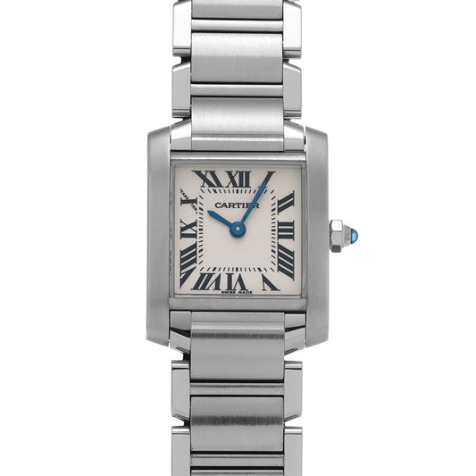 Tank Francaise SM W51008Q3 Silver CARTIER Ladies [Pre-owned]