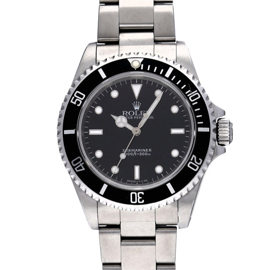 Submariner 14060 T (manufactured circa 1996) Black ROLEX Men's [Pre-Owned].