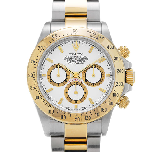 Cosmograph Daytona 16523 A (manufactured circa 1999) White ROLEX Men's [Pre-Owned].