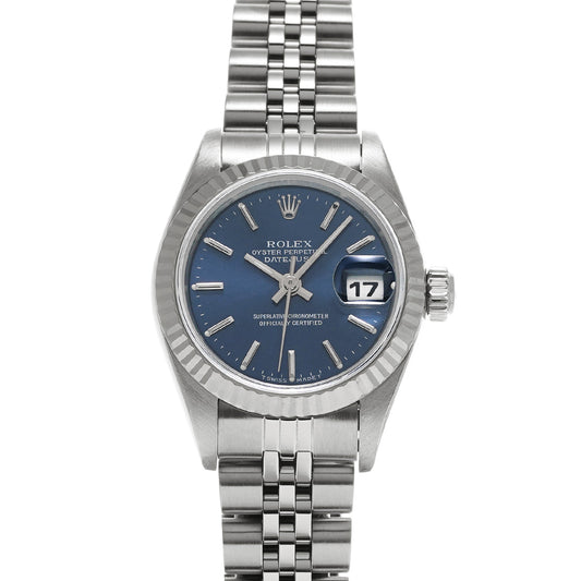 69174 DATE JUST U (manufactured circa 1997) Blue ROLEX Ladies [Pre-owned].
