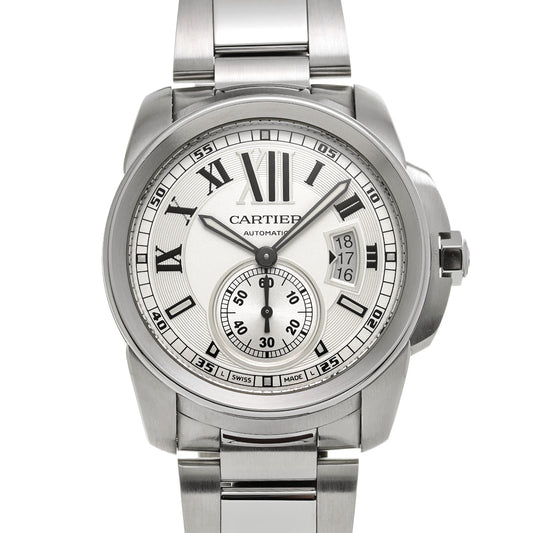 Calibre de Cartier W7100015 Silver CARTIER Men's [Pre-owned].