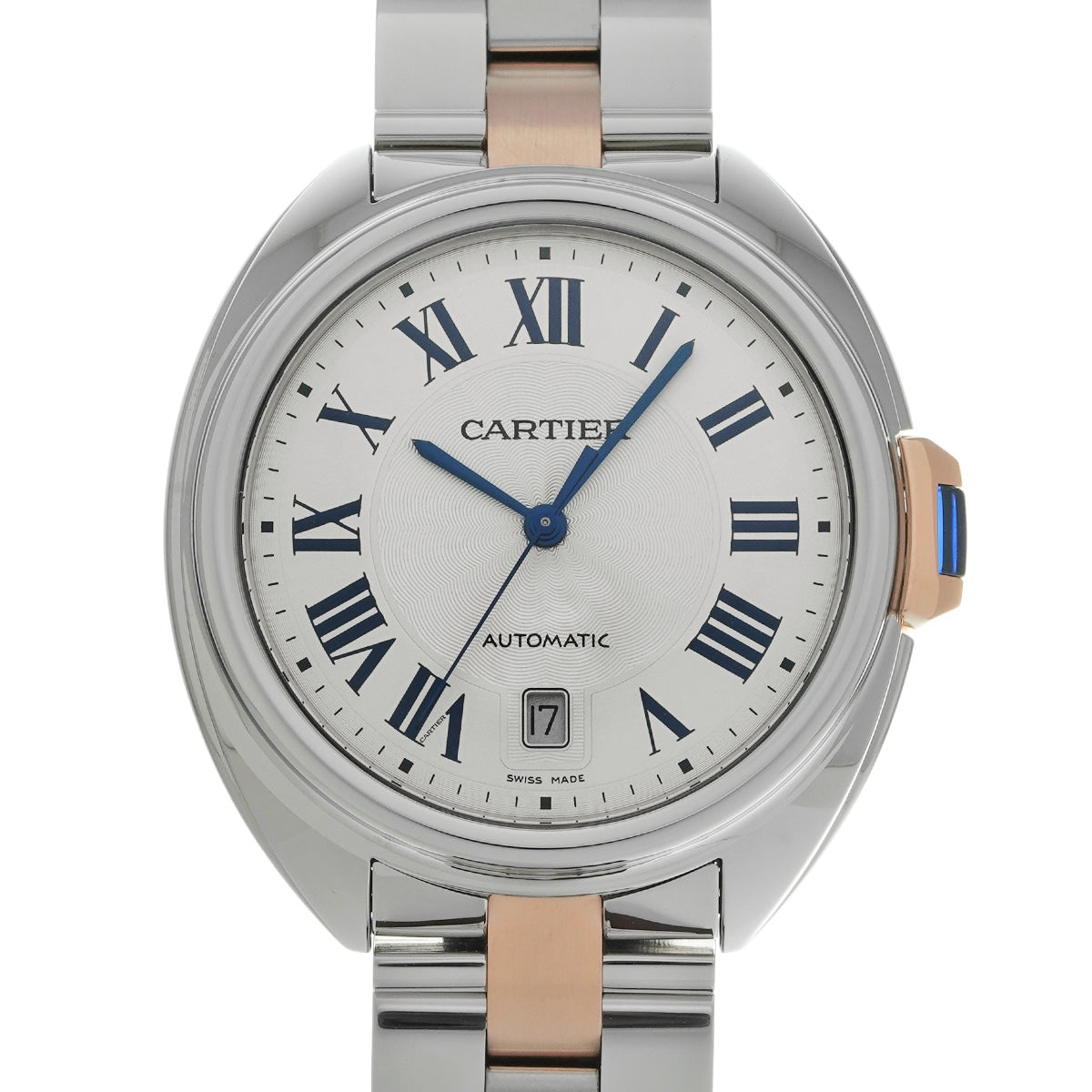 Clé de Cartier 40MM W2CL0002 Silver CARTIER Men's [Pre-Owned].