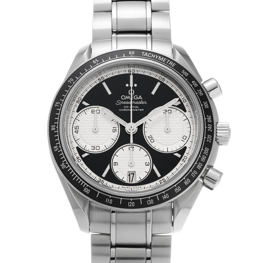 Speedmaster Racing Co-Axial 326.30.40.50.01.002 Black/Silver OMEGA Men's [Pre-Owned].