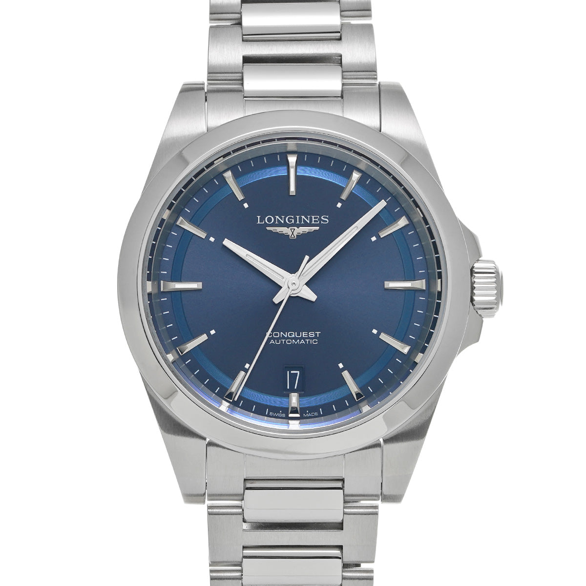 Conquest L3.720.4.92.6 Blue LONGINES Men's [Pre-Owned].
