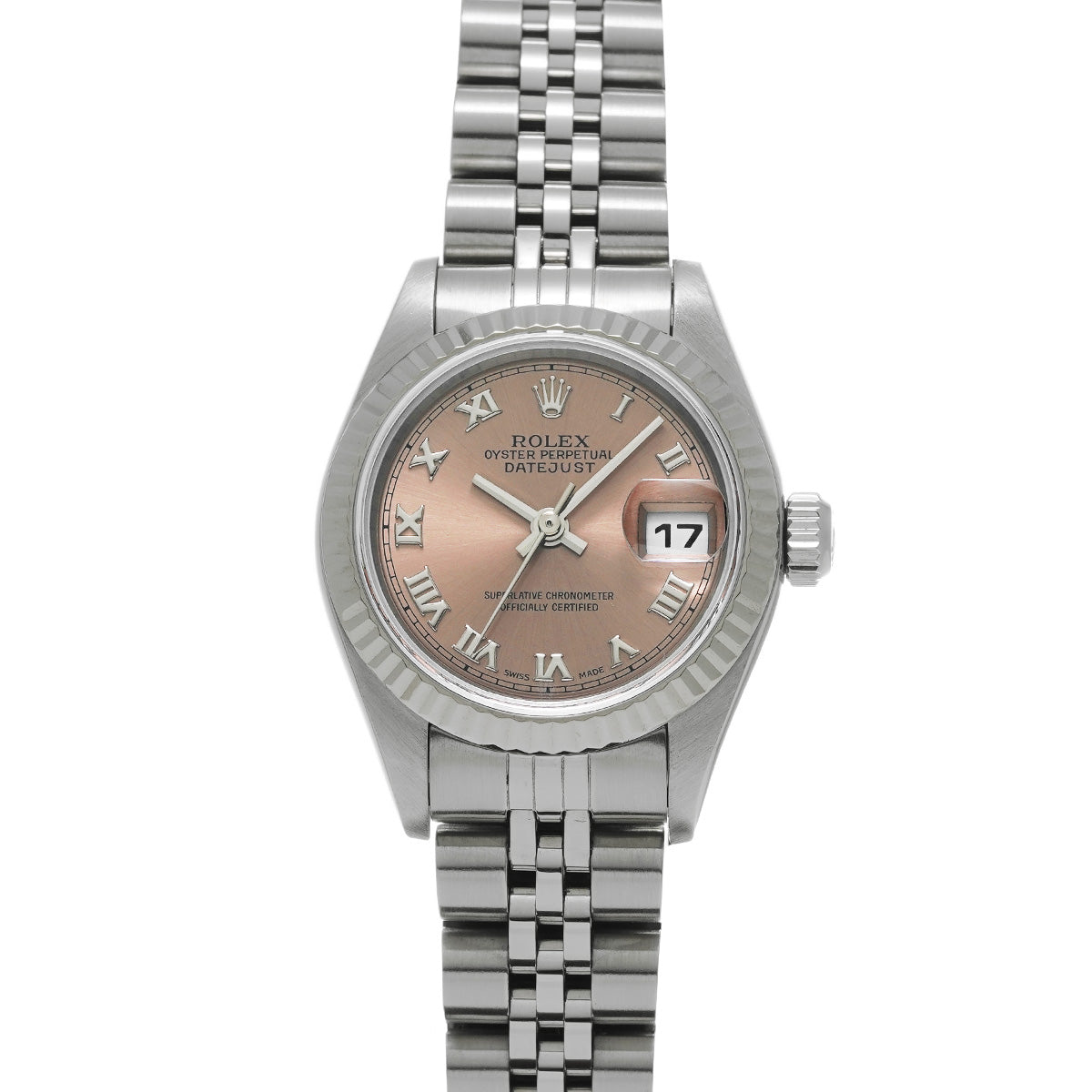 DATE JUST 79174 A (manufactured circa 1999) Pink ROLEX Ladies [Pre-Owned].