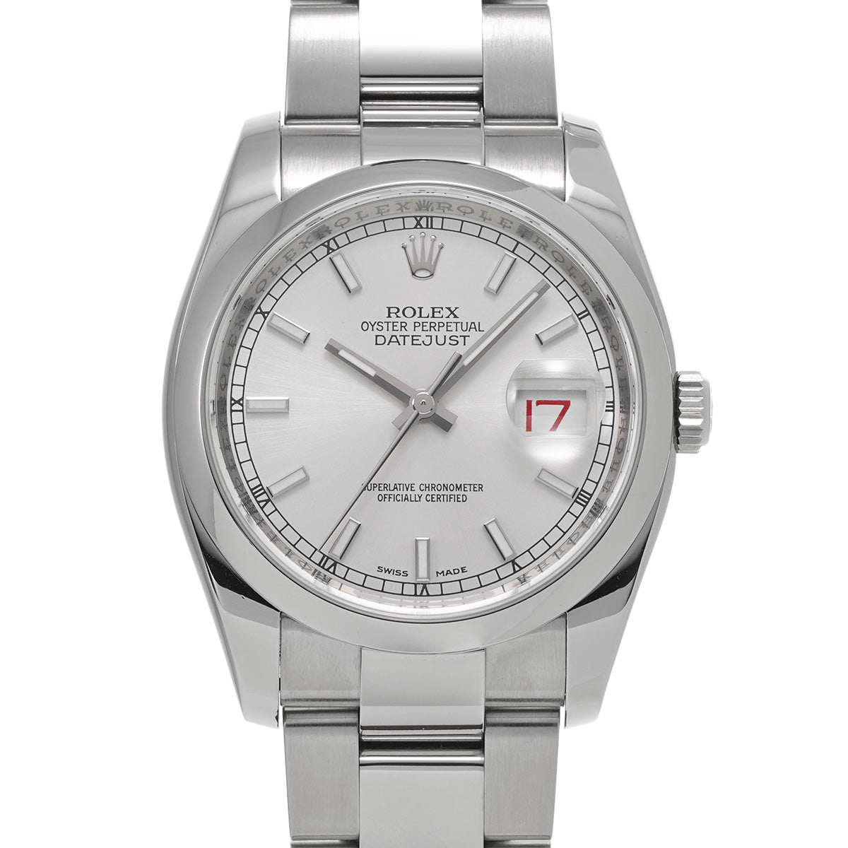 DATE JUST 116200 Z (made around 2006) Silver ROLEX Men's [Pre-Owned].