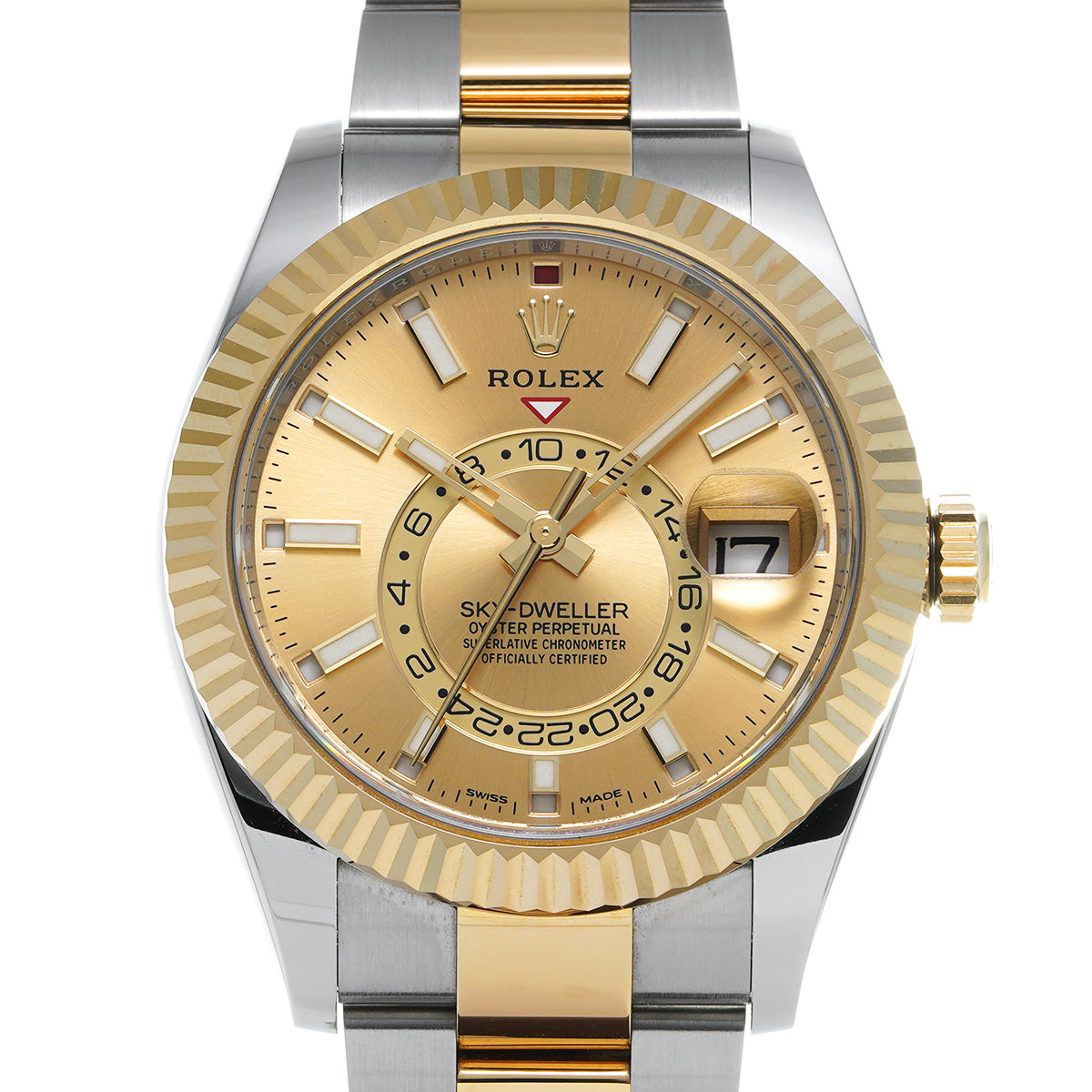 Sky-Dweller 326933 Champagne ROLEX Men's [Pre-Owned].