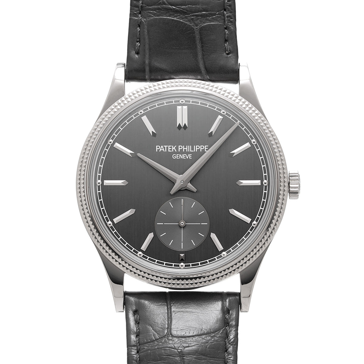 Calatrava 6119G-001 Gray PATEK PHILIPPE Men's [Pre-Owned].