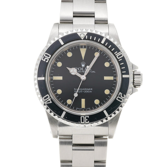 Submariner mark5 5513 Series 75 (manufactured circa 1982) Black ROLEX Men's [Pre-Owned].