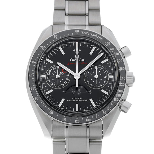 Speedmaster Moonphase Co-Axial Master Chronometer 304.30.44.52.01.001 Black OMEGA Mens [Pre-Owned].