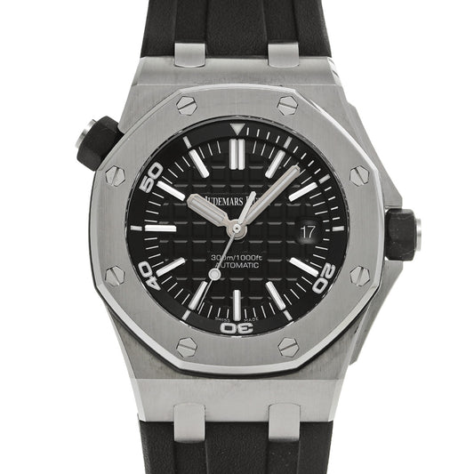 Royal Oak Offshore Diver 15710ST.OO.A002CA.01 Black AUDEMARS PIGUET Men's [Pre-owned]