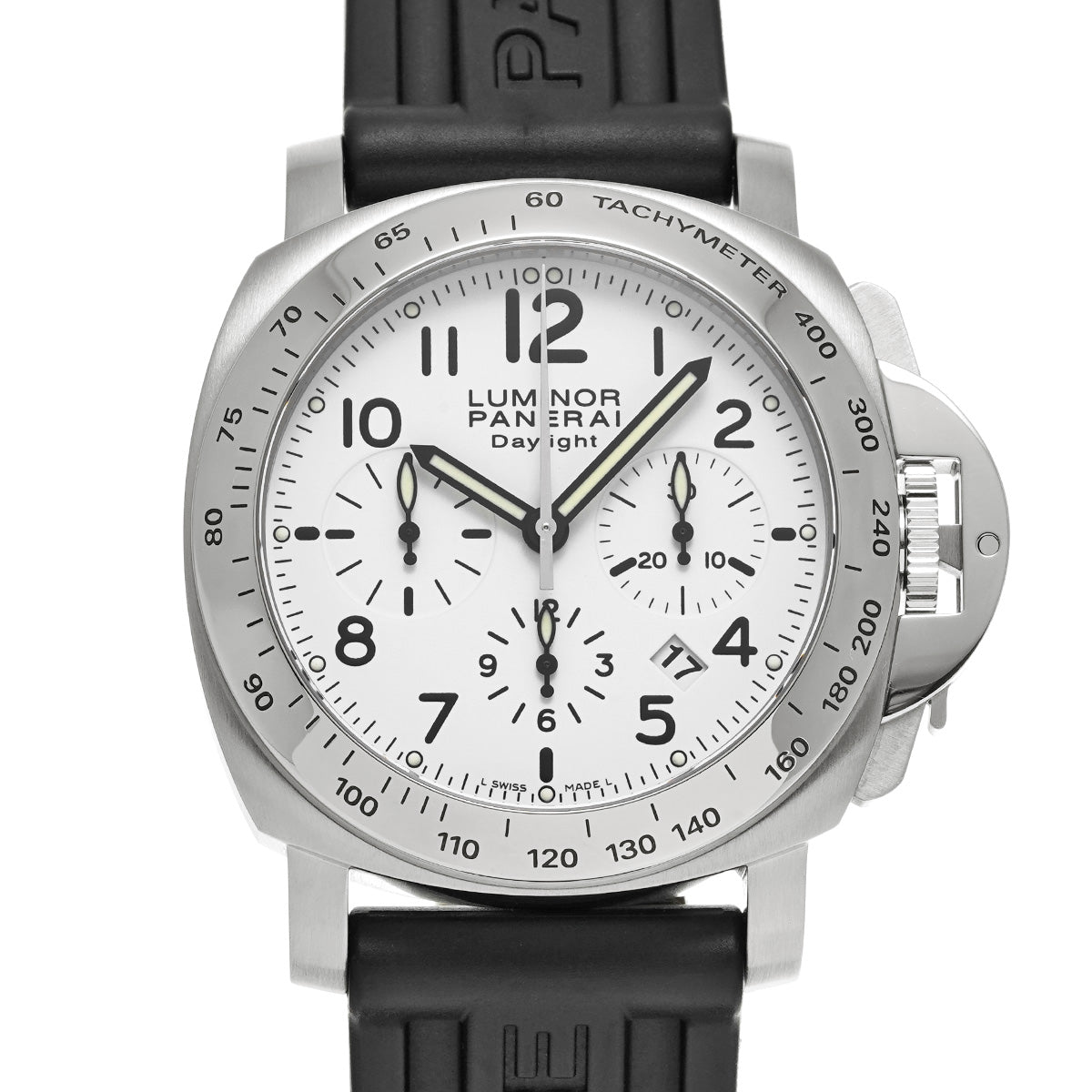 PAM00188 Luminor Chronograph Daylight White PANERAI Men's [Pre-Owned].