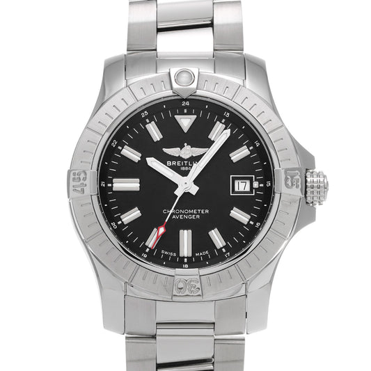 Avenger Automatic 43 A17318101B1A1 Black BREITLING Men's [Pre-Owned].