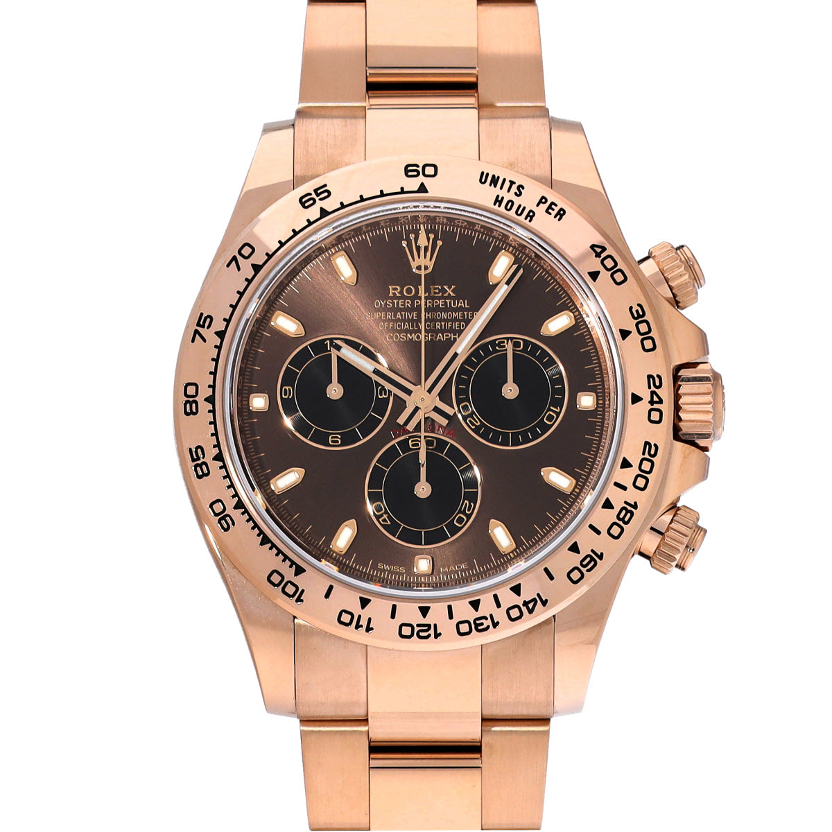 Cosmograph Daytona 116505 Random Serial Chocolate Brown ROLEX Men's [Pre-Owned].