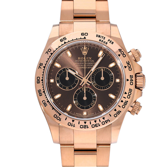 Cosmograph Daytona 116505 Random Serial Chocolate Brown ROLEX Men's [Pre-Owned].