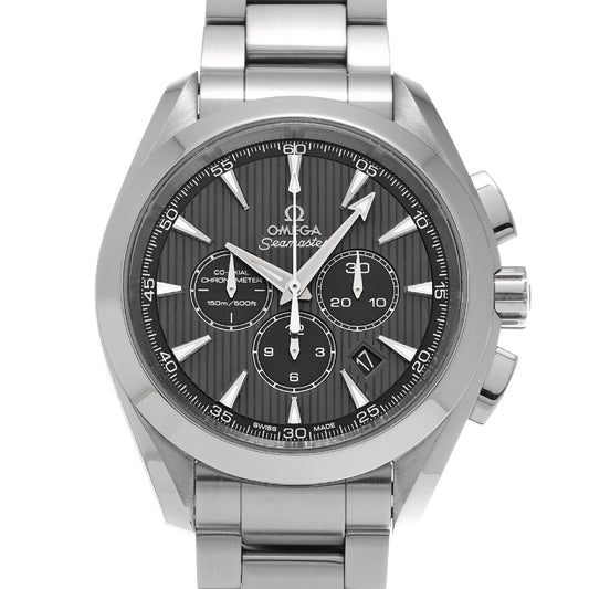 Seamaster Aqua Terra Co-Axial Chronograph 231.10.44.50.06.001 Gray/Black OMEGA Mens [Pre-owned]