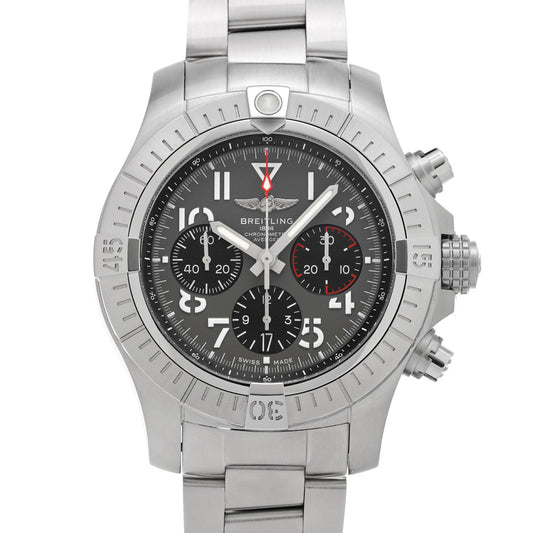 Avenger B01 Chronograph 45 AB01821A1B1A1 Anthracite/Black BREITLING Men's [Pre-Owned].